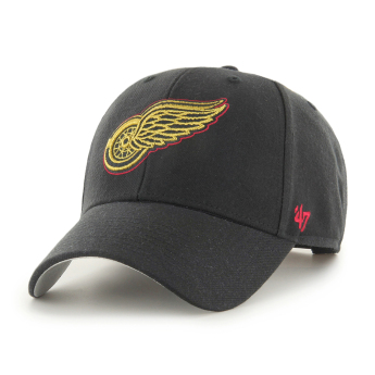 Detroit Red Wings čiapka baseballová šiltovka gold black