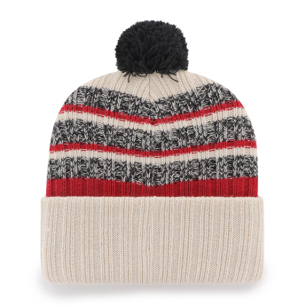 Chicago Blackhawks zimná čiapka Tavern 47 CUFF KNIT Natural