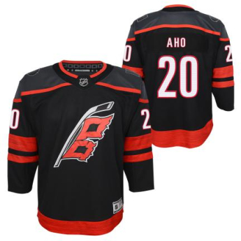 Carolina Hurricanes detský hokejový dres Sebastian Aho Premier Home black
