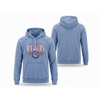 New York Rangers pánska mikina s kapucňou A/LS Hoodie blue