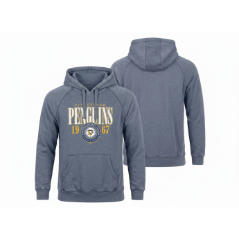 Pittsburgh Penguins pánska mikina s kapucňou A/LS Hoodie navy