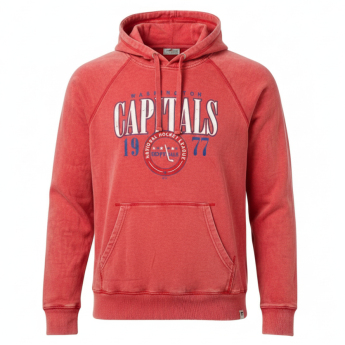 Washington Capitals pánska mikina s kapucňou A/LS Hoodie red