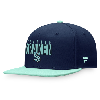 Seattle Kraken čiapka flat šiltovka Fundamental Color Blocked Snapback