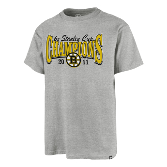 Boston Bruins pánske tričko Champions Backer 47 ECHO Tee grey