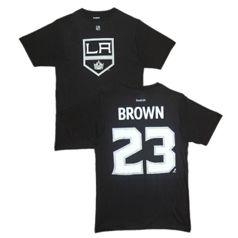 Los Angeles Kings pánske tričko #23 Dustin Brown black