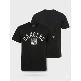 New York Rangers pánske tričko Frozen Rope black