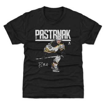 Boston Bruins detské tričko David Pastrnak #88 Hyper WHT 500 Level black