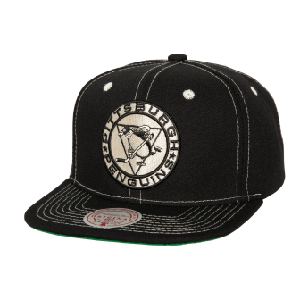 Pittsburgh Penguins čiapka flat šiltovka Contrast Natural Snapback Vintage