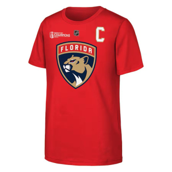 Florida Panthers detské tričko Aleksander Barkov 2024 Stanley Cup Champions Name & Number