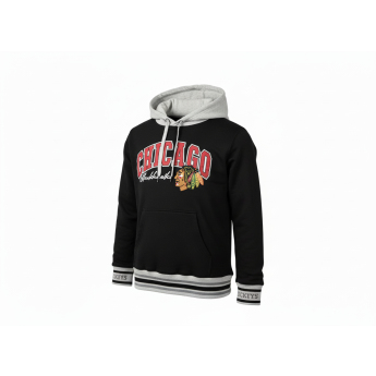 Chicago Blackhawks pánska mikina s kapucňou Premium Fleece Hoodie Current Logo