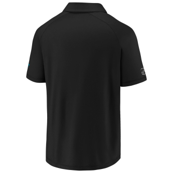 San Jose Sharks polokošeľa Authentic Rinkside Performance black