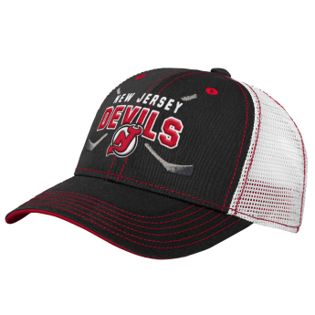 New Jersey Devils detská čiapka baseballová šiltovka Lockup Meshback Adjustable