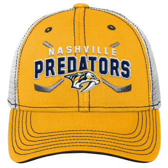 Nashville Predators detská čiapka baseballová šiltovka Lockup Meshback Adjustable