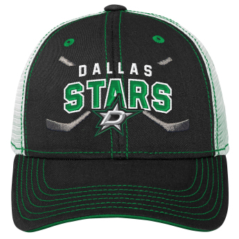 Dallas Stars detská čiapka baseballová šiltovka Lockup Meshback Adjustable