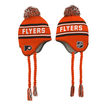 Philadelphia Flyers detská zimná čiapka Jacquard Tassel Knit With Pom