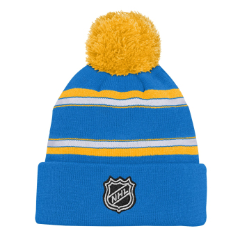 St. Louis Blues detská zimná čiapka 3Rd Jersey Jacquard Cuff Pom