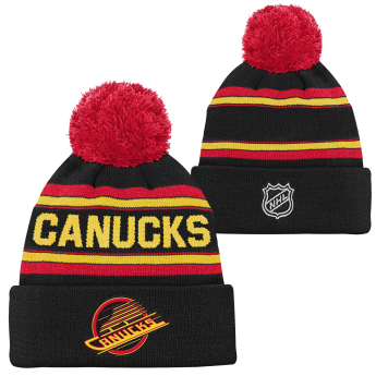 Vancouver Canucks detská zimná čiapka 3Rd Jersey Jacquard Cuff Pom