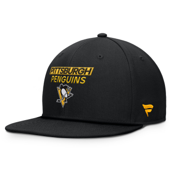 Pittsburgh Penguins čiapka flat šiltovka AP Rink Prime Structured Mid Crown Adj. Squarevisor Snapback