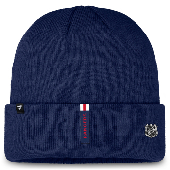 New York Rangers zimná čiapka Authentic Pro Rink Prime Cuffed Beanie