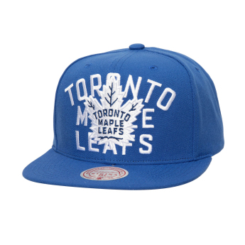 Toronto Maple Leafs čiapka flat šiltovka Full Frontal Snapback