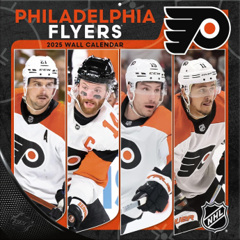 Philadelphia Flyers kalendár 2025 Wall Calendar