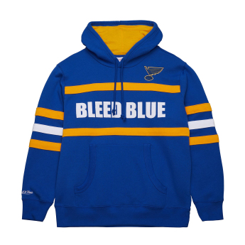 St. Louis Blues pánska mikina s kapucňou Head Coach Hoodie Current Logo