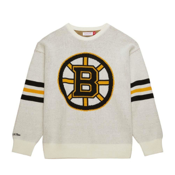 Boston Bruins pánska mikina Retro Helmet Sweater Current Logo