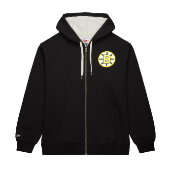 Boston Bruins pánska mikina NHL Playoff Win 2.0 Full Zip Fleece Vintage Logo