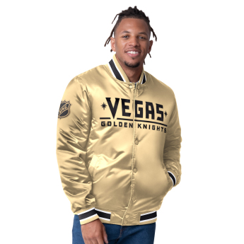 Vegas Golden Knights pánska bunda The CLOSER Reversible Varsity Satin