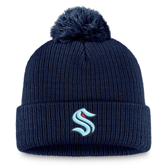 Seattle Kraken zimná čiapka A/CAP Beanie Cuff Pom