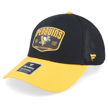 Pittsburgh Penguins čiapka baseballová šiltovka A/CAP Structured Adjustable Meshback