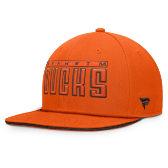 Anaheim Ducks čiapka flat šiltovka Snapback orange