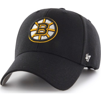 Boston Bruins čiapka baseballová šiltovka MVP logo black