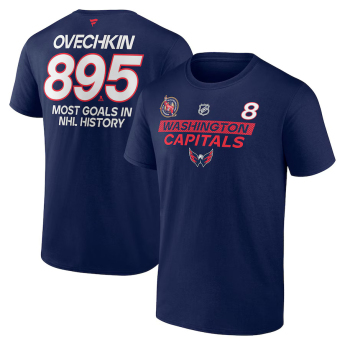 Washington Capitals pánske tričko Alex Ovechkin #8 Washington Capitals The GR8 Chase Scorer Name & Number