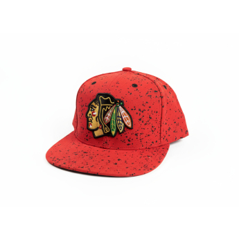 Chicago Blackhawks čiapka flat šiltovka Splatters Snapback