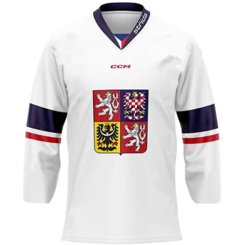 Hokejové reprezentácie hokejový dres Czech republic Roman Červenka #10 CCM Fandres replica white 2023/2024