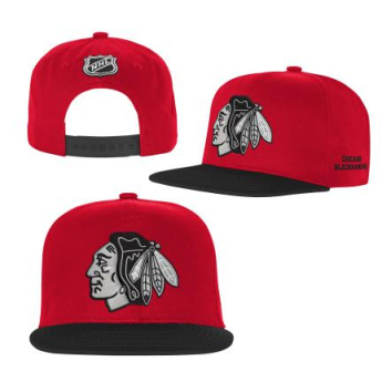 Chicago Blackhawks detská čiapka flat šiltovka Essentials Flatbrim Snapback
