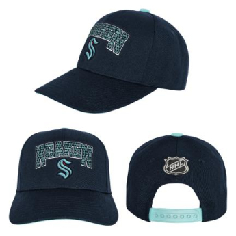 Seattle Kraken detská čiapka flat šiltovka Essentials Procrown