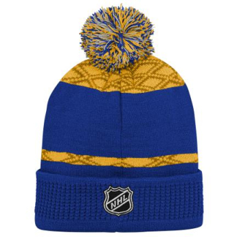Buffalo Sabres detská zimná čiapka Puck Pattern Cuffed Pom