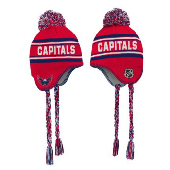 Washington Capitals detská zimná čiapka Jacquard Tassel Knit With Pom