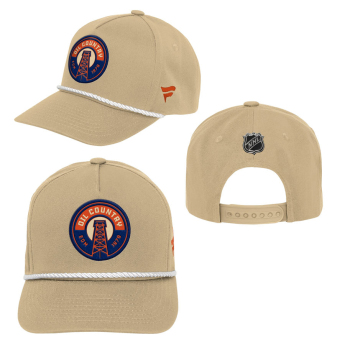 Edmonton Oilers detská čiapka baseballová šiltovka Structured A-Frame