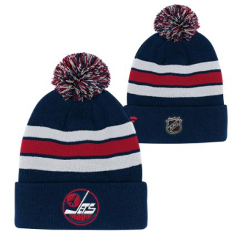 Winnipeg Jets detská zimná čiapka Cuffed Beanie With Pom