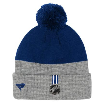 Toronto Maple Leafs detská zimná čiapka Draft Cuffed Beanie With Pom