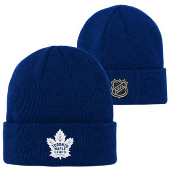 Toronto Maple Leafs detská zimná čiapka Cuffed Knit navy