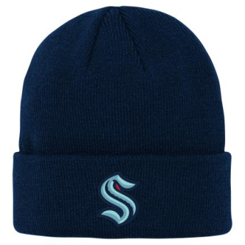 Seattle Kraken detská zimná čiapka Cuffed Knit