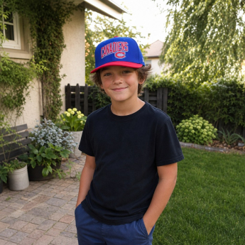Montreal Canadiens detská čiapka flat šiltovka Essentials Deadstock Snapback