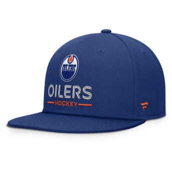 Edmonton Oilers čiapka flat šiltovka Authentic Pro A/Cap Flat Brim Square Visor Structured Adjustable