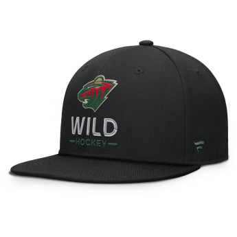 Minnesota Wild čiapka flat šiltovka Authentic Pro A/Cap Flat Brim Square Visor Structured Adjustable