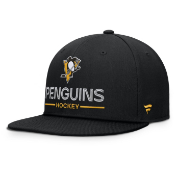 Pittsburgh Penguins čiapka flat šiltovka Authentic Pro A/Cap Flat Brim Square Visor Structured Adjustable