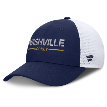 Nashville Predators čiapka baseballová šiltovka Authentic Pro A/Cap Structured Adj. Meshback